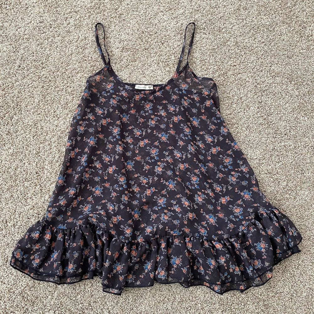 Nordstrom Soprano women’s floral top size XS